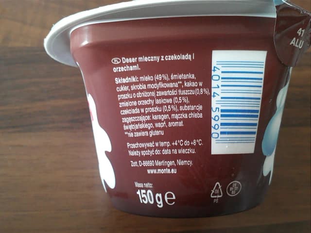 Czy Monte ma gluten? Sprawdź, co mówią badania i skład produktu
